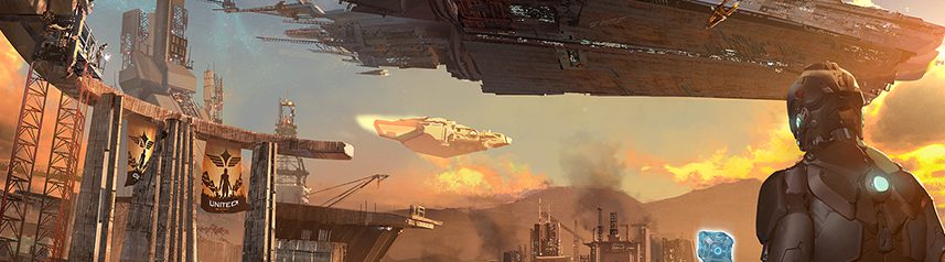 dual universe builder art banner