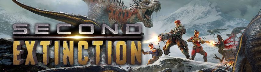 second extinction co-op shooter key art banner