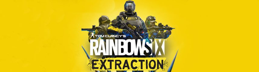 rainbow six extraction mmo tactical first person shooter logo key art banner