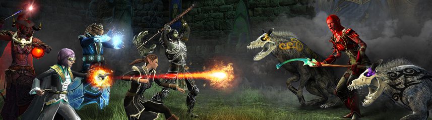 dungeons and dragons online u52 hunter and hunted key art banner