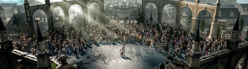 lost ark mmorpg gathering art banner