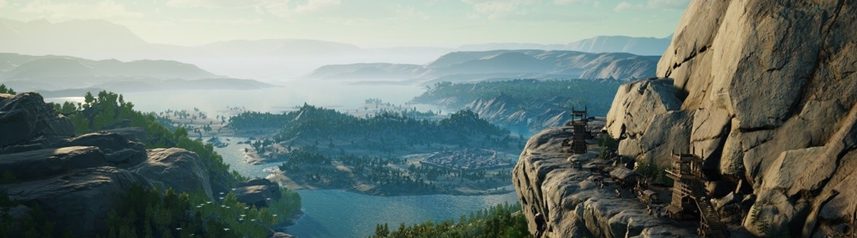 myth of empires mountain view concept art banner