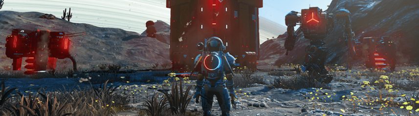 no mans sky sci-fi mmorpg sentinel update key art banner