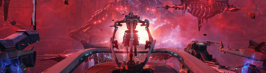 warframe echoes of war update key art banner