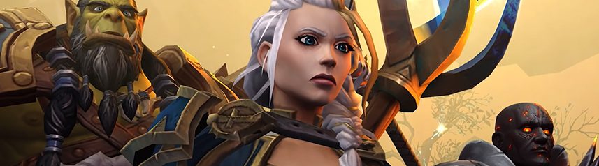 world of warcraft eternity's end heroes banner