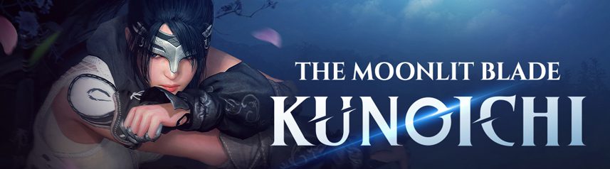 black desert mobile kunoichi moonlit blade key art banner