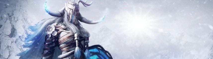 black desert online fantasy mmorpg eternal winter expansion key art banner