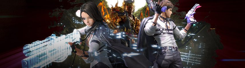 blade and soul martial arts mmorpg third gunslinger specialization key art banner