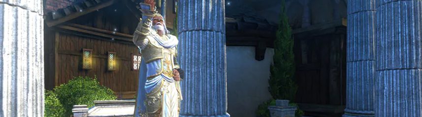 neverwinter dungeons and dragons mmorpg challenge of the gods banner