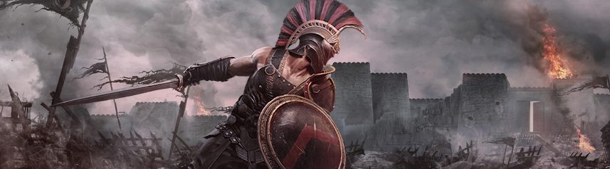 achilles legends untold isometric arpg key art banner