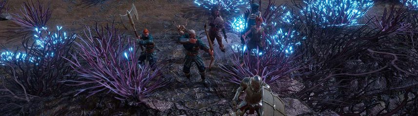 fractured online pvp sandbox mmorpg player group banner