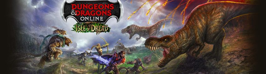 dungeons and dragons online fantasy mmorpg isle of dread key art