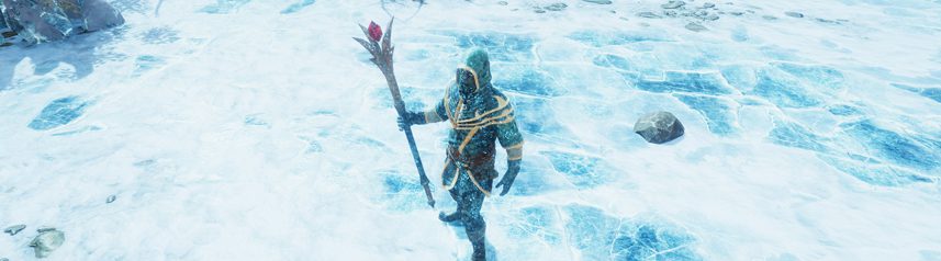 fractured online sandbox mmorpg cold weather banner