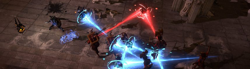path of exile mmo arpg sentinel mobs banner