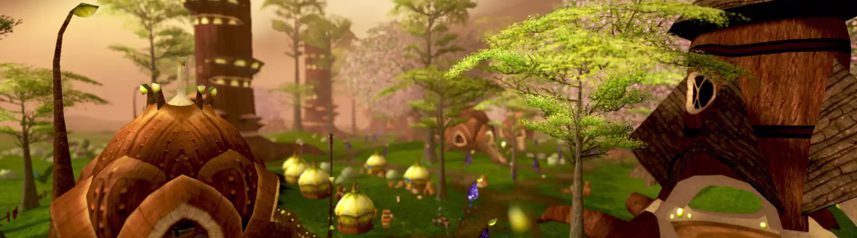 ryzom open source mmorpg mushroom village banner