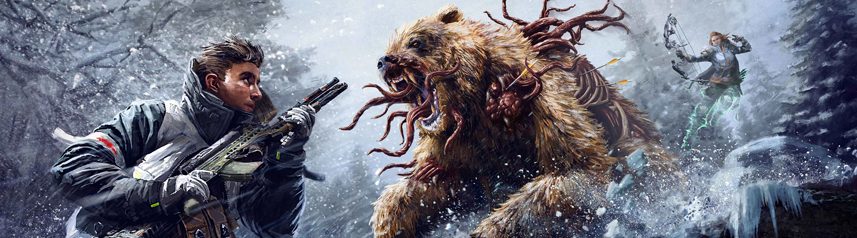 scavengers pvp pve shooter bear attack art