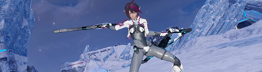 phantasy star online 2 sci-fi fantasy mmorpg new genesis frozen resolution weapon