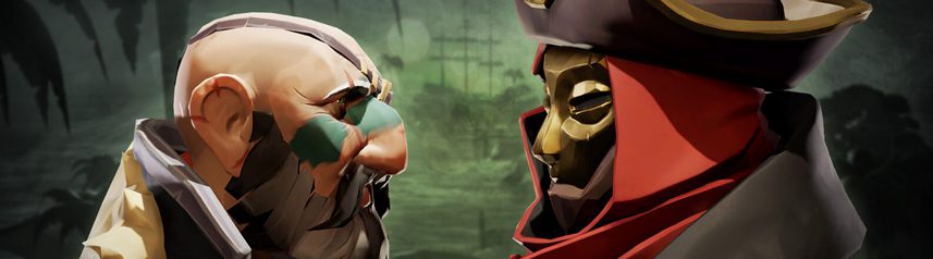 sea of thieves pirate mmorpg lost sands key art