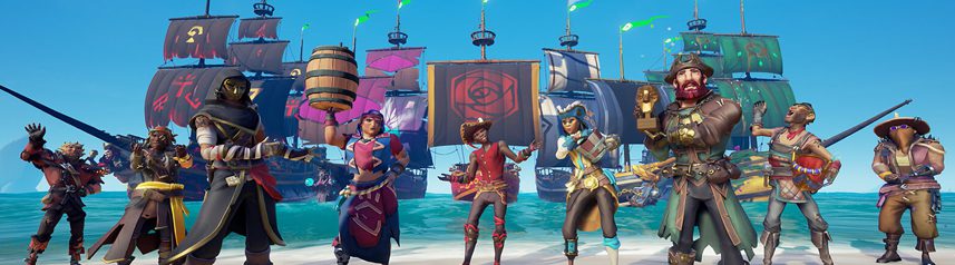 sea of thieves pirate mmo season 7 captaincy key art
