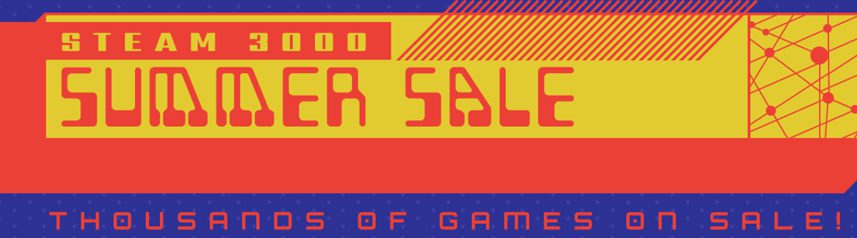 steam summer sale 2022 key art
