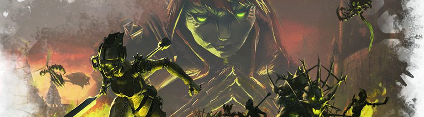 guild wars 2 fantasy mmorpg clockwork chaos return key art