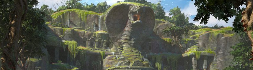 into the echo fantasy mmo into the echo snake head ruins