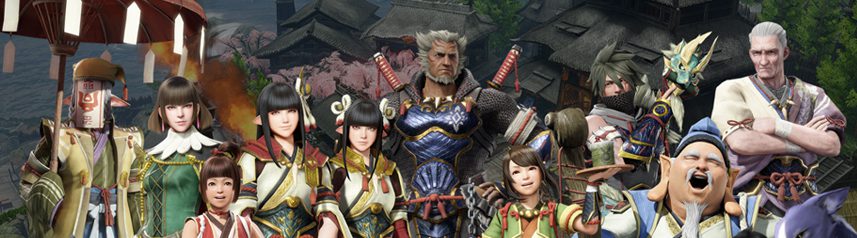 monster hunter rise sunbreak kamura village characters