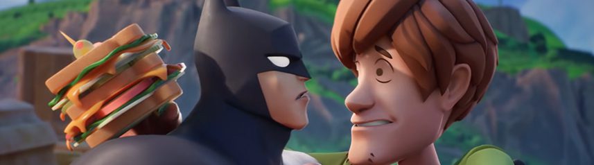 multiversus free to play brawler batman shaggy cinematic still