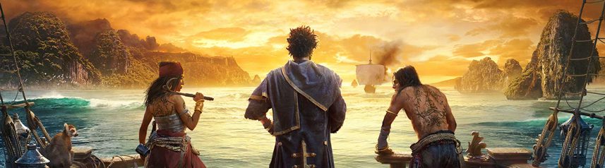 skull and bones characters key art