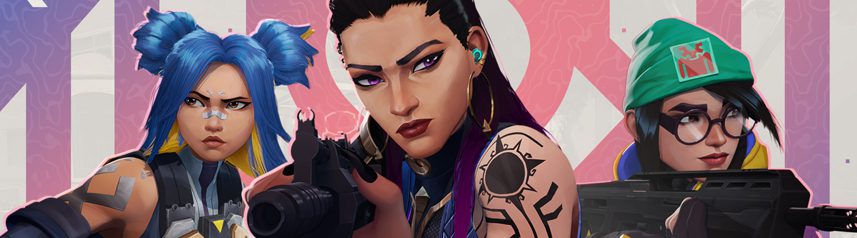 valorant competitive fps neon reyna killjoy art