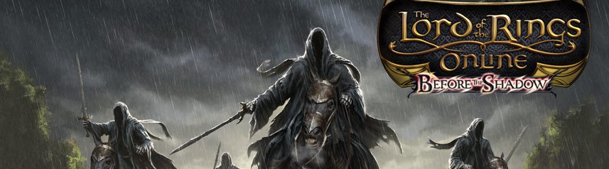 lord of the rings online fantasy mmorpg before the shadow key art