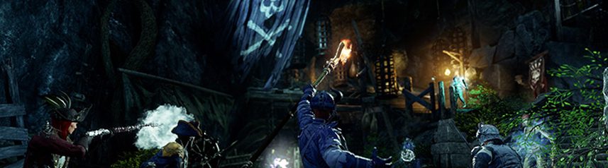 new world fantasy mmorpg barnacles and black powder jolly roger