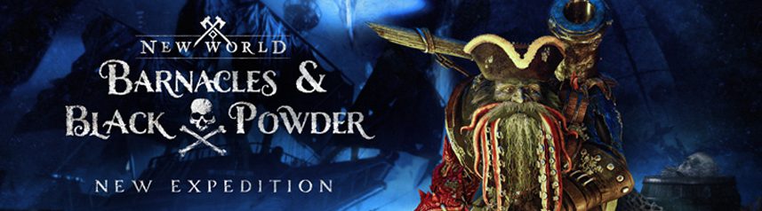 new world fantasy mmorpg barnacles and blackpowder expedition