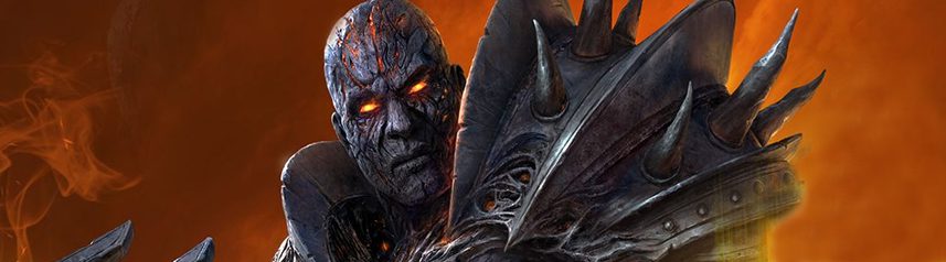 world of warcraft shadowlands mmorpg fiery jailer art