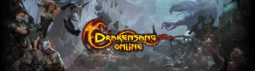 drakensang online mmorpg key art logo custom