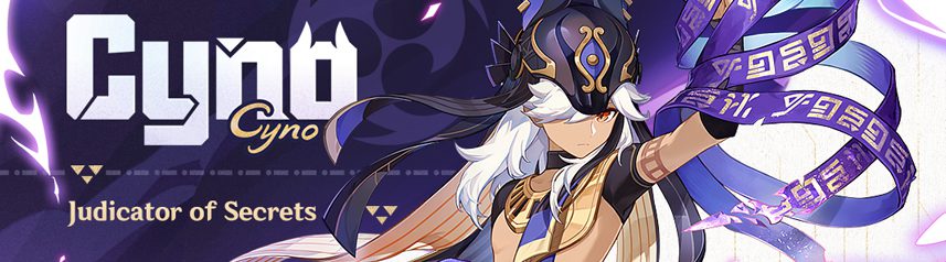 genshin impact anime mmorpg cyno character art