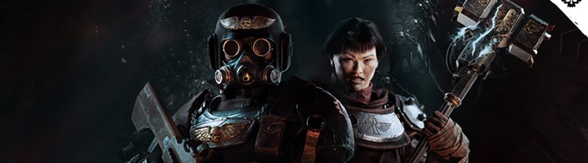 warhammer 40k darktide co-op looter shooter closed beta art