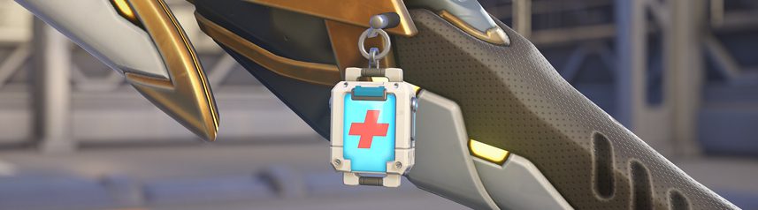 overwatch 2 hero shooter health pack weapon charm