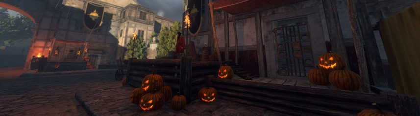 gloria victis medieval mmorpg halloween decor
