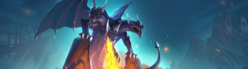 smite moba runescape crossover cerberus black dragon skin