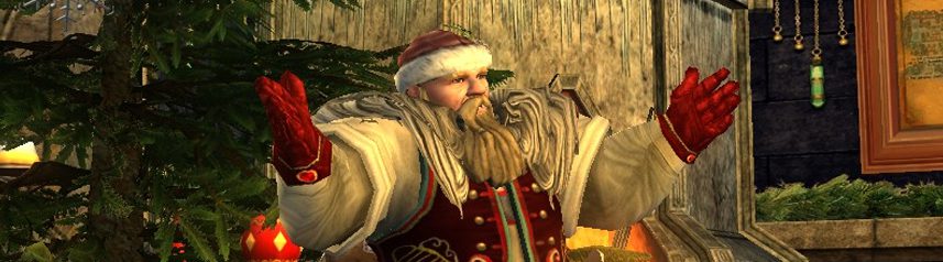 lord of the rings online mmorpg yule festival santa costume