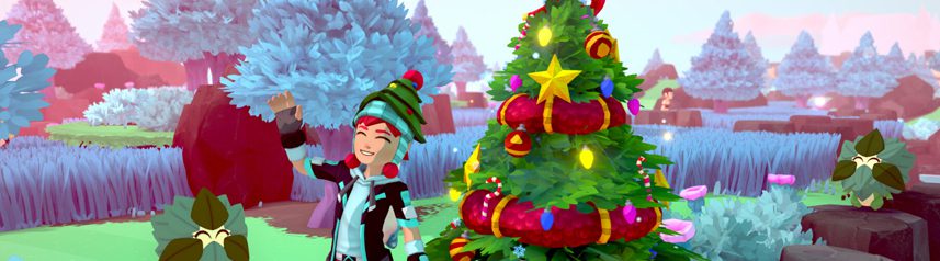 temtem mmorpg winterfest 2022 christmas tree