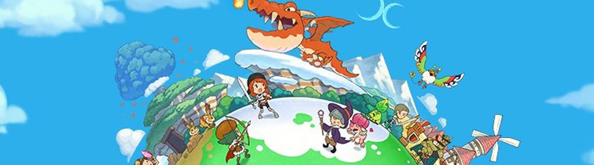 fantasy life online mobile rpg key art