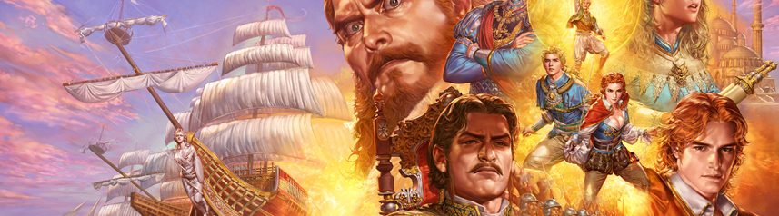 uncharted waters origin mmorpg key art