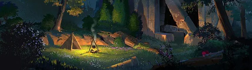 bitcraft camp site concept art