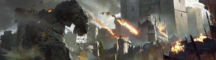 throne and liberty fantasy mmorpg golem siege