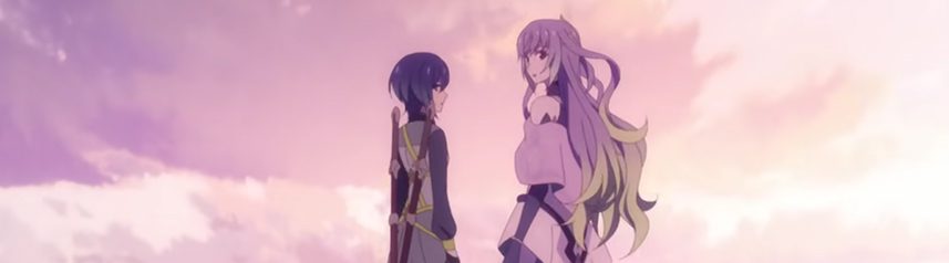 blue protocol opening cinematic sunset