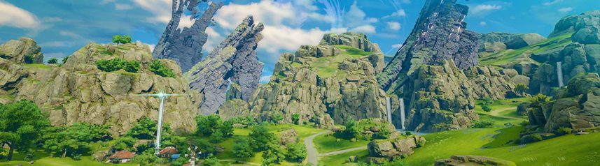 blue protocol fantasy mmorpg asterlise plains art