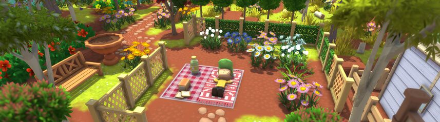 dinkum life sim mmo player garden