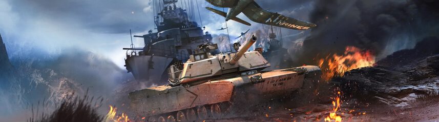 war thunder mobile game vehicles key art
